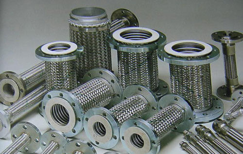 Stainless Steel Flexible DN 1/4-12 Inch Corrugated Metal Hose With Assembly Flange