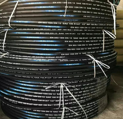 Petroleum Marine Oil High Pressure Hydraulic Hose 1-100MPa