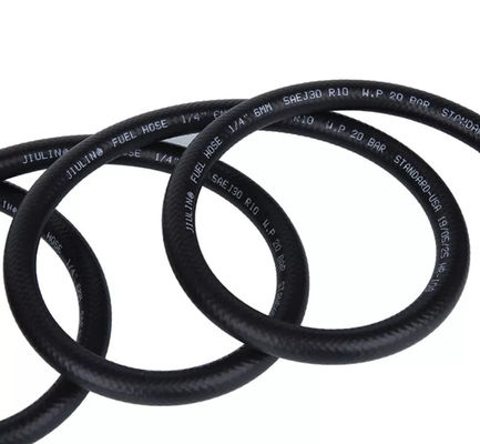 75-250 Size Fitting Synthetic Fibre Braided Air Hose NR SBR Air Compressor Hose OEM 6mm-1000mm