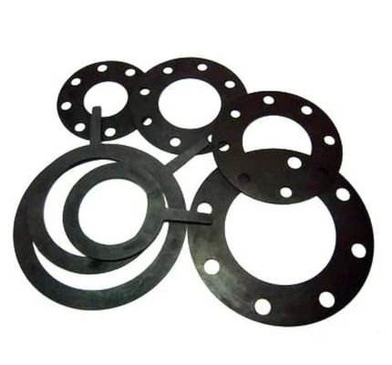Natural Gum Rubber Gaskets Polyisoprene Non-toxic Non-marking