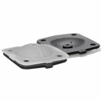 품질  PTFE Face Peroxide Cured EPDM Backing Rubber Diaphragm Seals CEMU Code 5M 공장