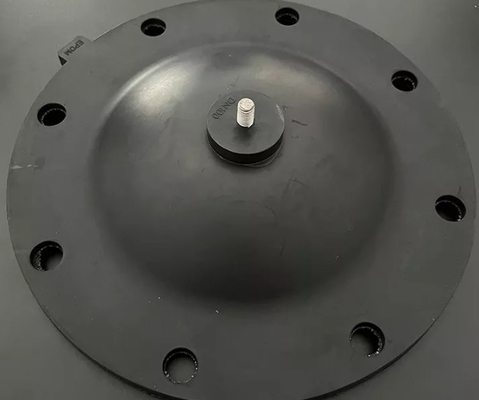부드러운 고무 공기 밸브 대막 0.5 - 2.5Mpa 압력 범위 화학 저항