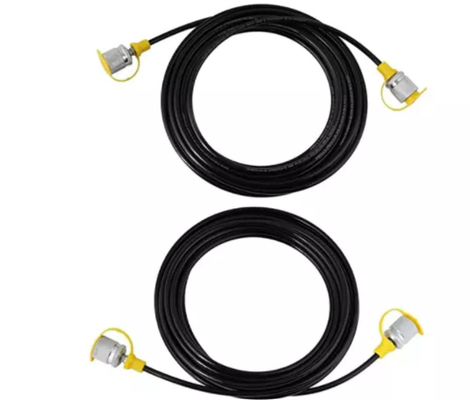 강선 편조 호스 유압 파이프 OEM 크기 고압 1-100MPa