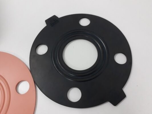주머니 흡진기 NR NBR CR FR PTFE EPDM을 위한 HN-TURBO-75M 고무 격막 밀봉