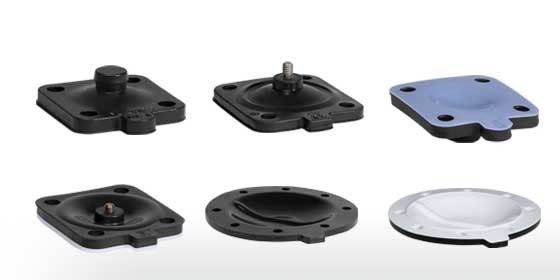 먼지 봉투 집진기용 고무 다이어프램 씰