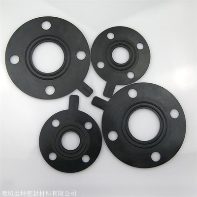 고성질 경식 고무 플랜지 가스켓 두께 2mm 당밀력 1000 Psi 당신의 요구 사항에 대한