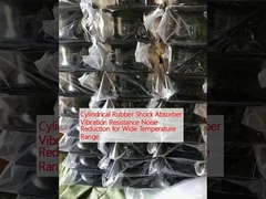 고무 원통 충격 흡수기 진동 저항 폭 넓은 온도 범위에 대한 소음 감축